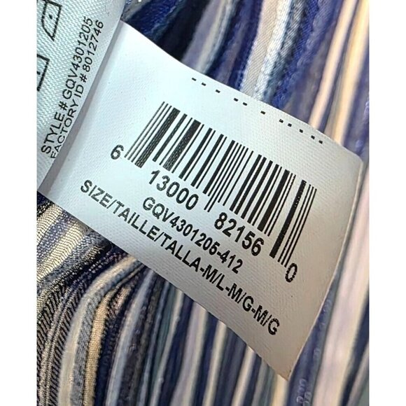 NWT BCBG MAXAZRIA LIGHT STRIPE MINI WRAP JACKET KIMONO COVER UP SIZE M / L $128 - Picture 15 of 16